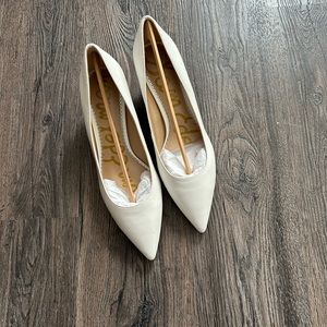 Sam Edelman Kitten Heel - White